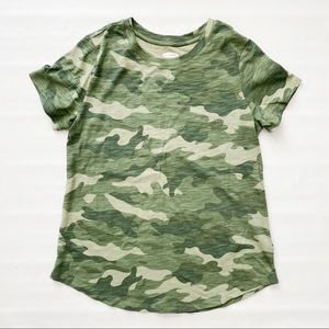 EveryWear Camo Slub-Knit Tee